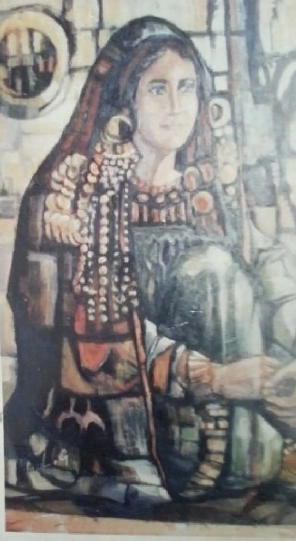 Nubian Bride by Amelia, original painting