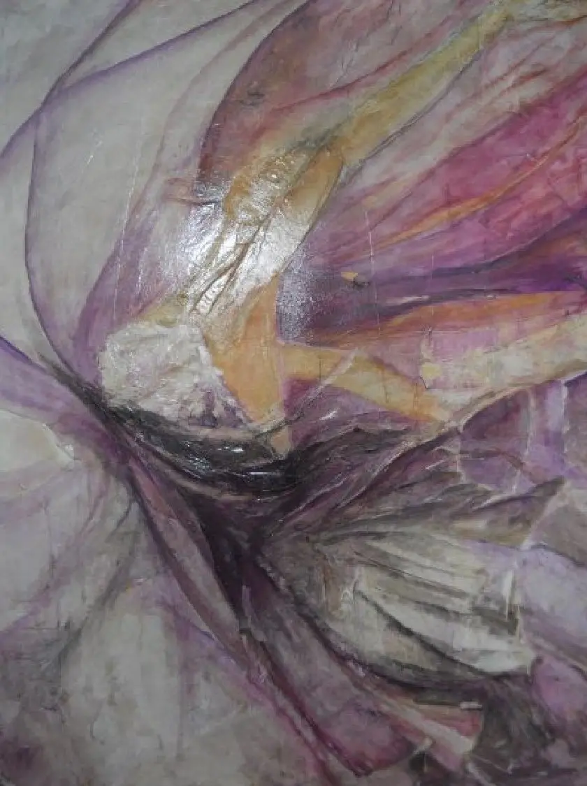 Violet Veil by Amelia, original painting