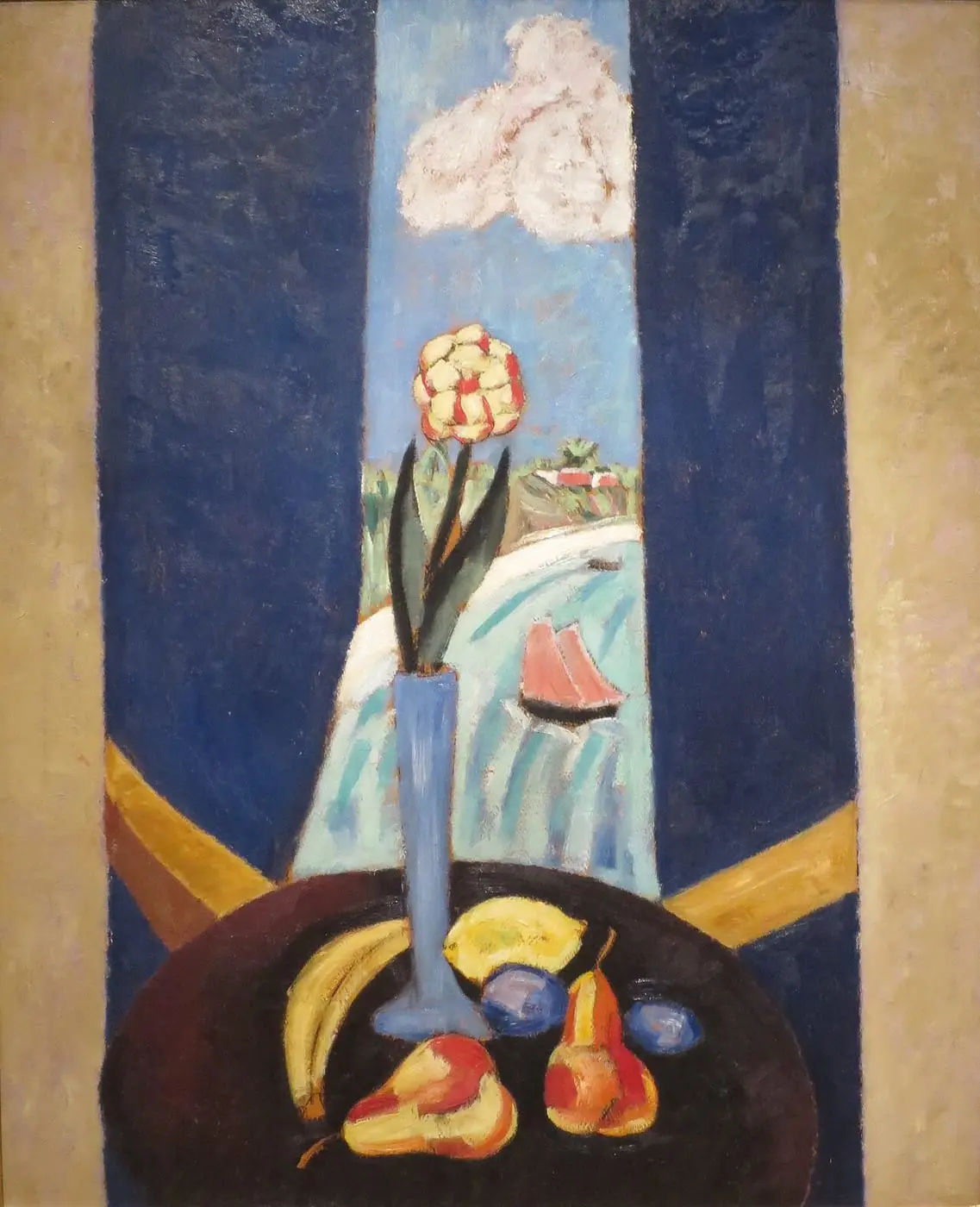 A Bermuda Window in a Semi-Tropic Character by Marsden Hartley, canvas print