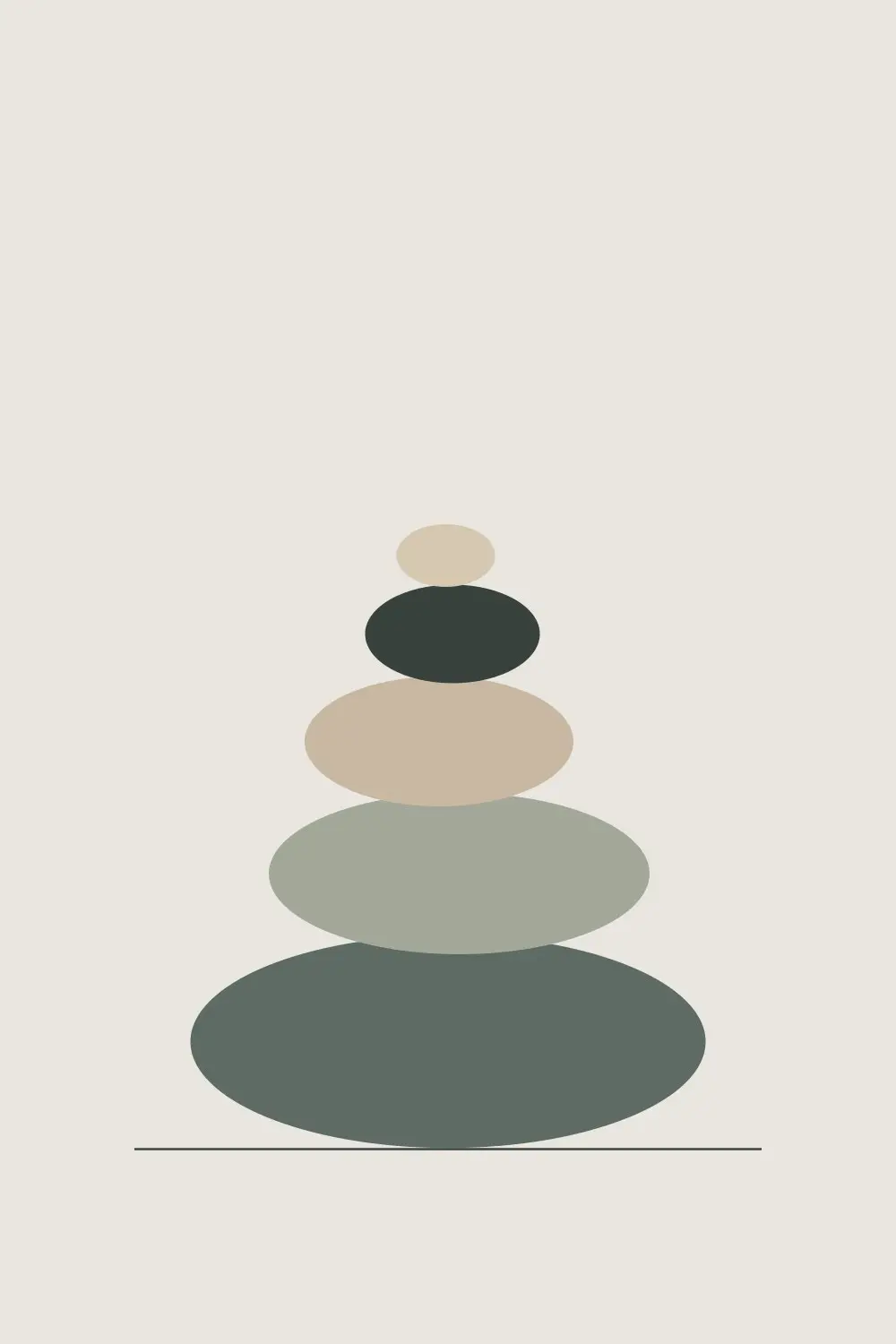 Balance by Amelia Studio, canvas print