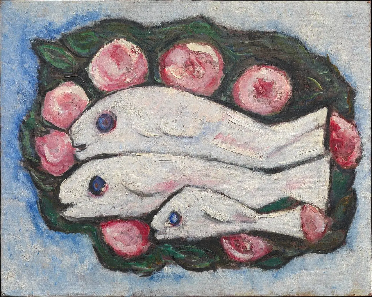 Banquet in Silence by Marsden Hartley, canvas print