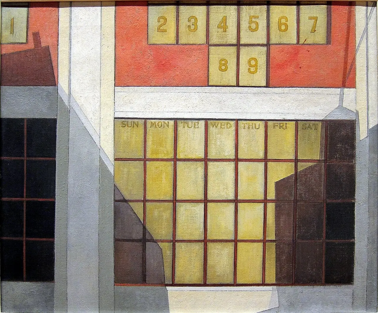 Business by Charles Demuth, canvas print