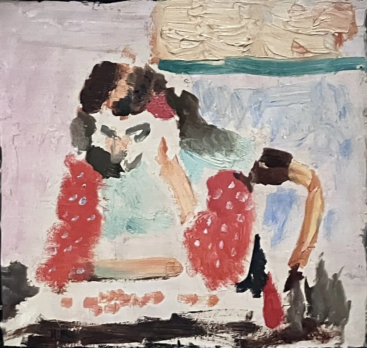 Étude pour Marguerite lisant by Henri Matisse, canvas print