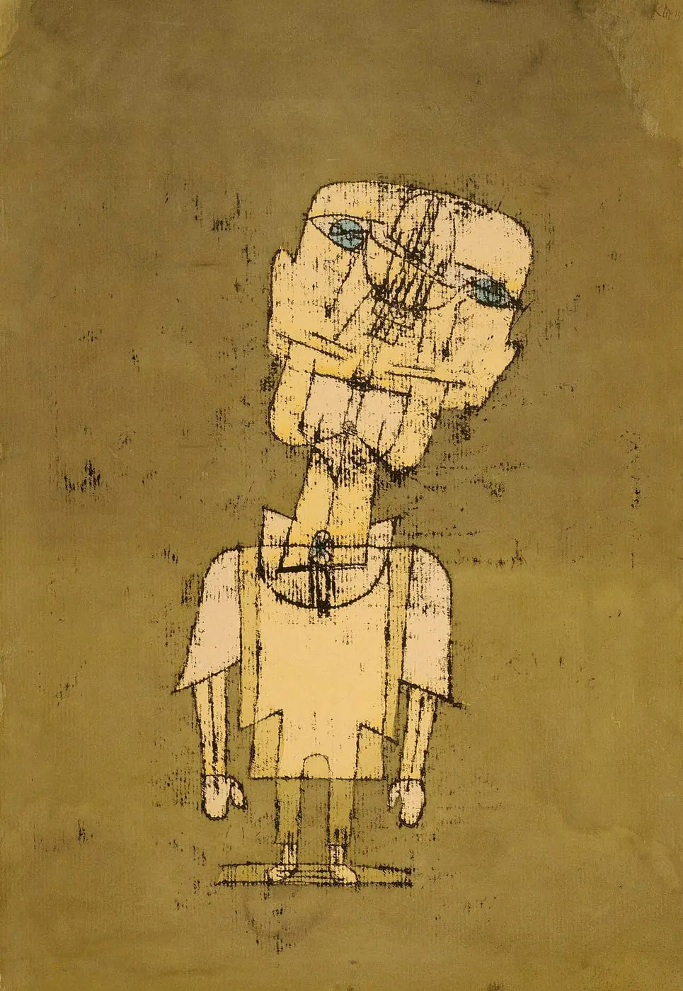 Fantôme d'un génie by Paul Klee, canvas print