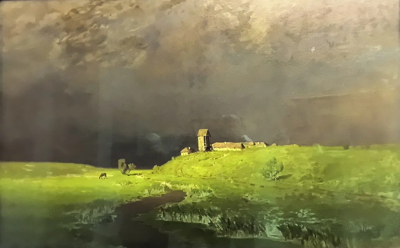Ha. A. After the Rain by Arkhip Kuindzhi, canvas print