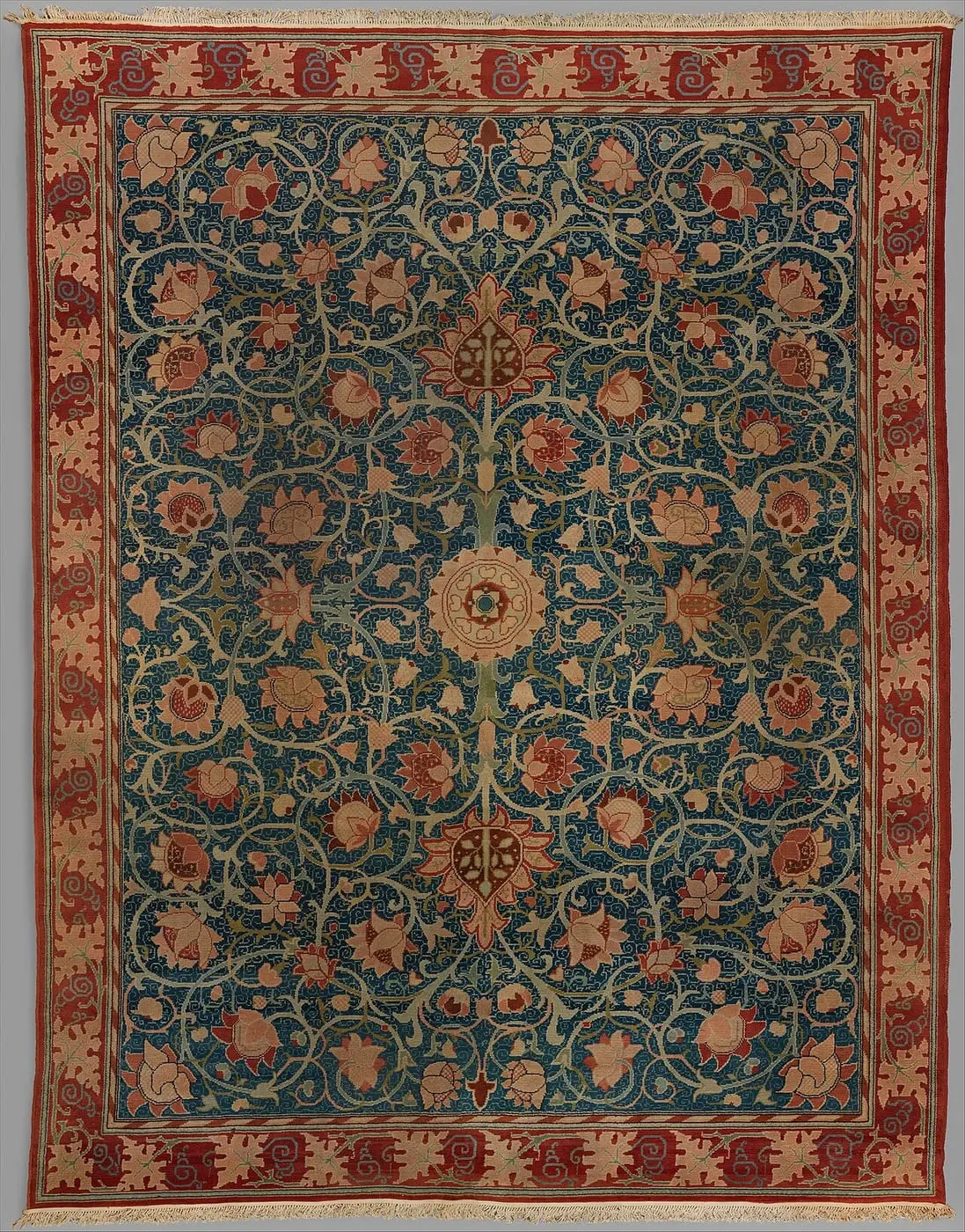 Holland Park carpet by William Morris, canvas print