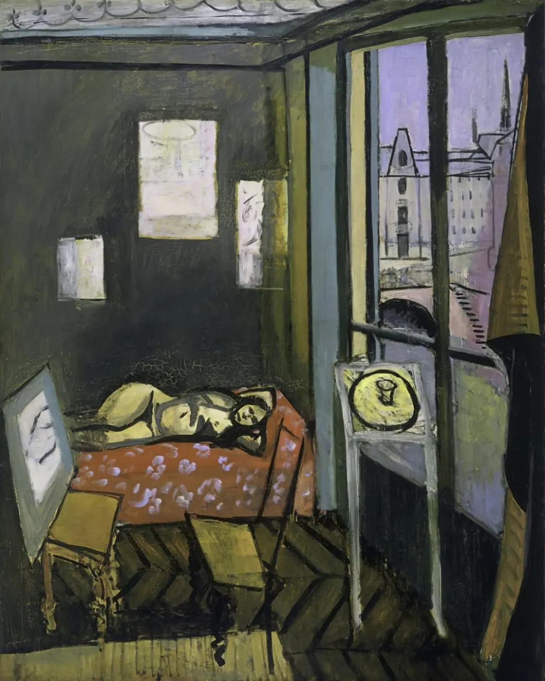 L'Atelier, quai Saint-Michel by Henri Matisse, canvas print