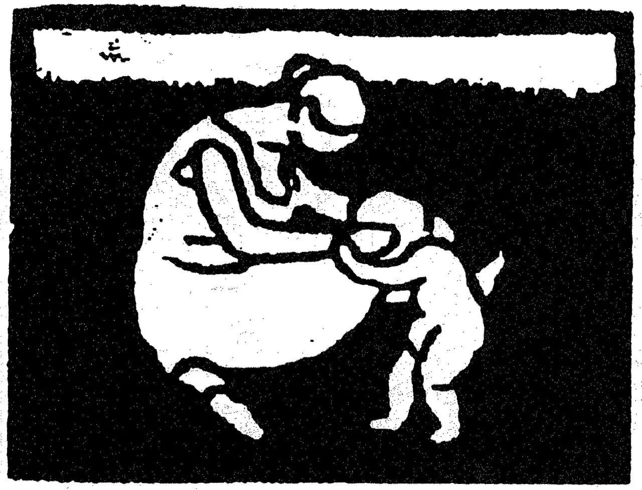 La baigneuse à l'enfant by Félix Vallotton, canvas print
