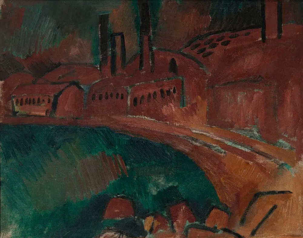 La Tuilerie Saint-Henri by Raoul Dufy, canvas print