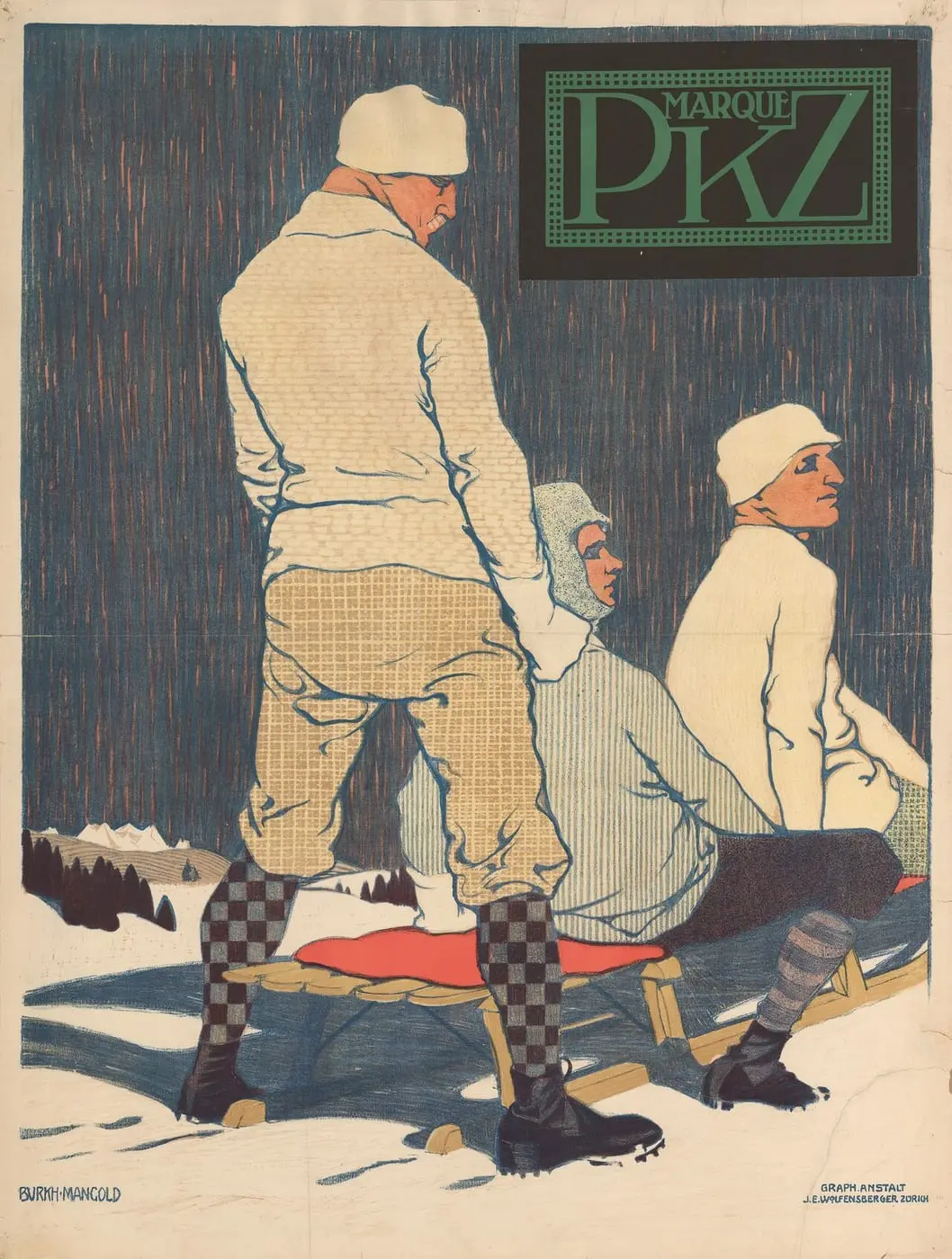 Marque PKZ by Burkhard Mangold, canvas print
