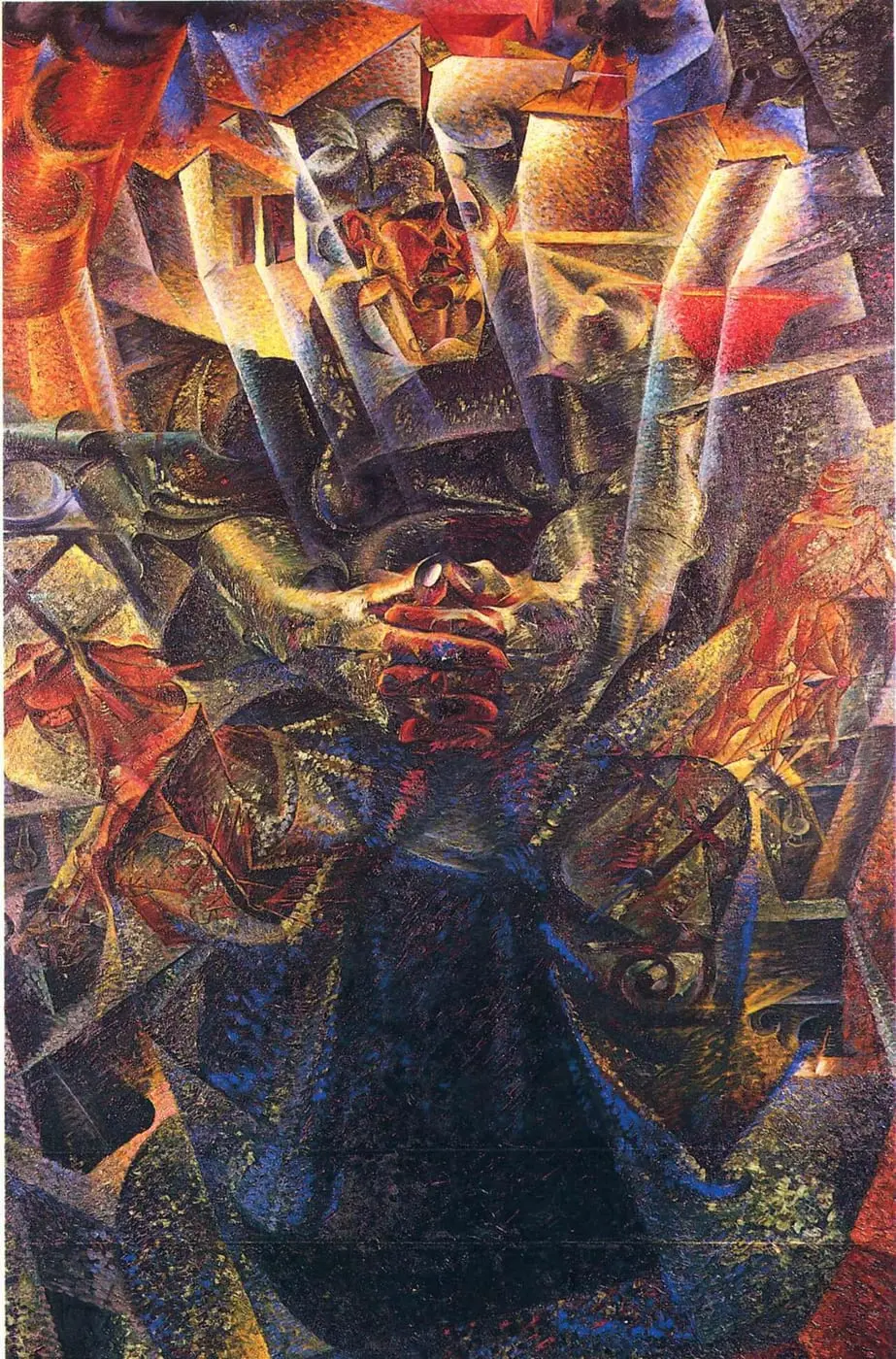 Materia by Umberto Boccioni, canvas print