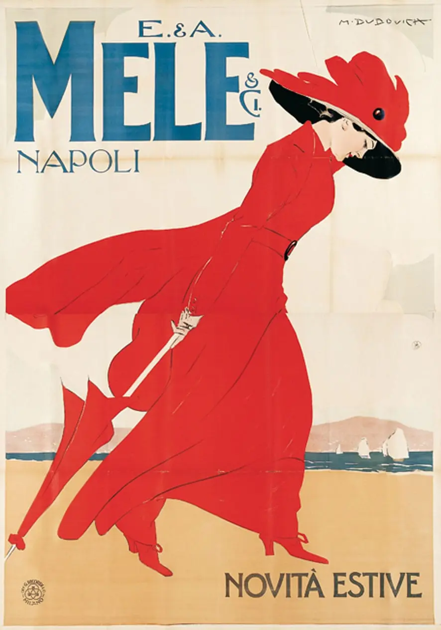 Mele-estate by Marcello Dudovich, canvas print