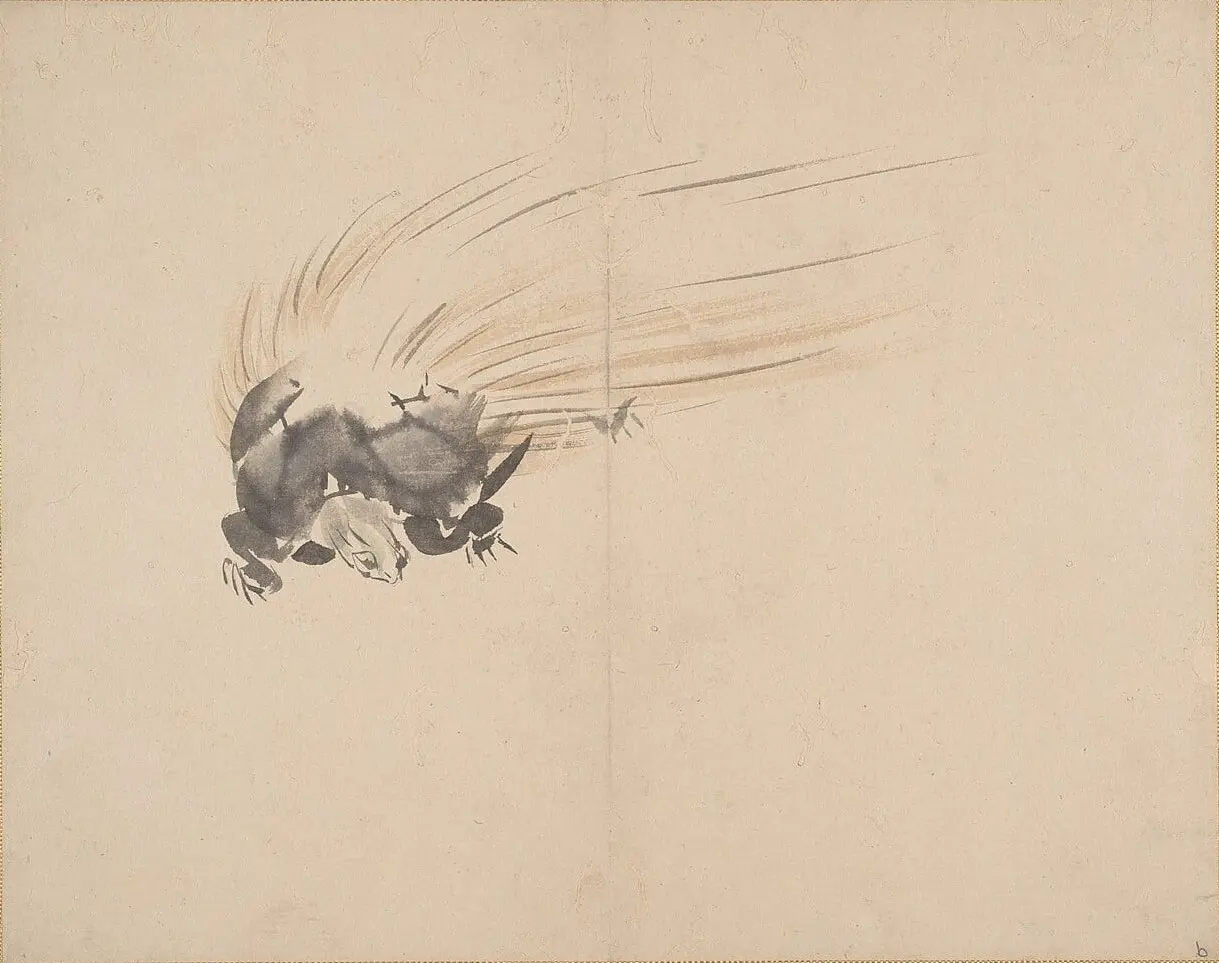 Painting by Shibata Zeshin, canvas print