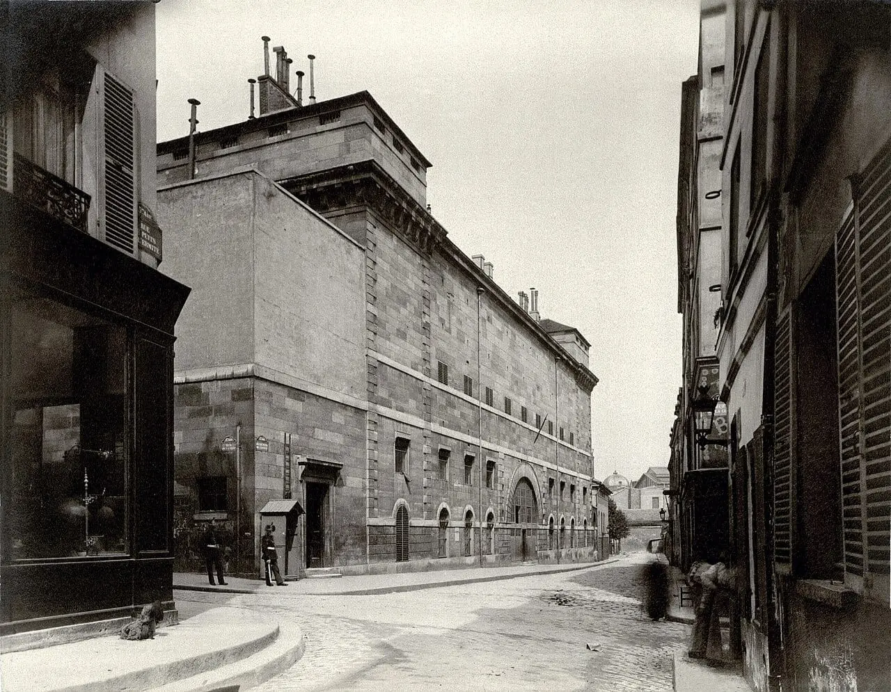 Prison Sainte Pélagie by Eugène Atget, canvas print