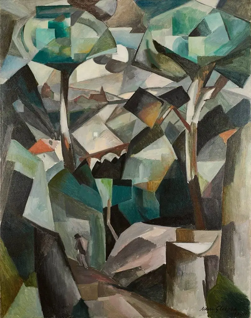 Recoveredgleizes by Albert Gleizes, canvas print