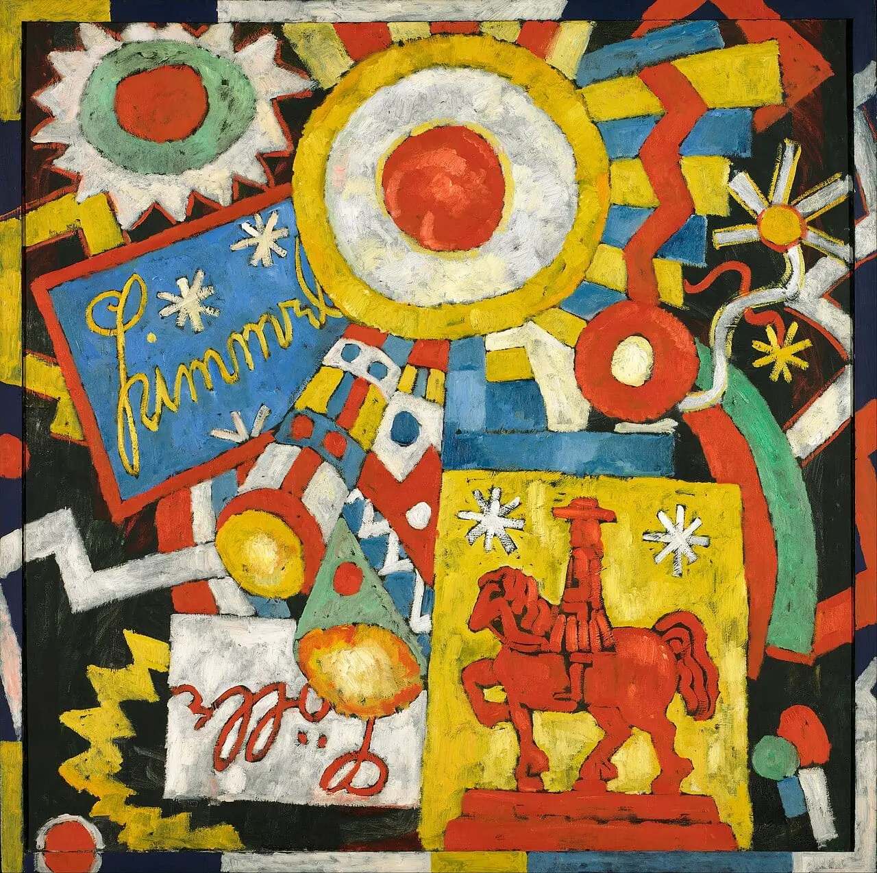 Sky by Marsden Hartley, canvas print