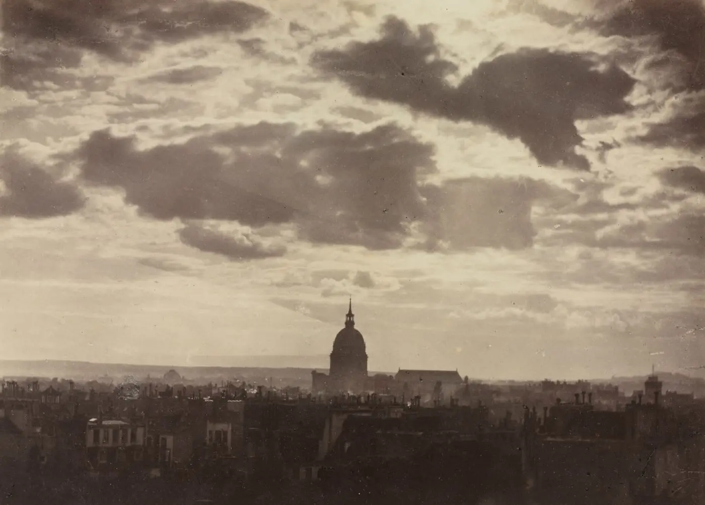 Sky Study, Paris by Charles Marville, canvas print