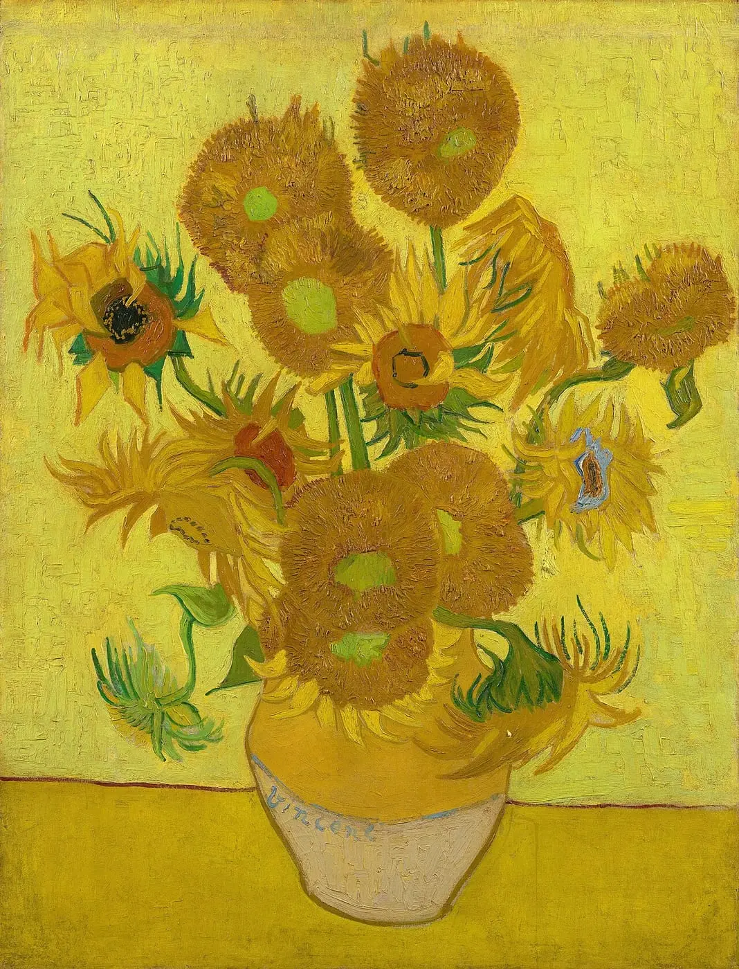 Sunflowers by Vincent van Gogh, canvas print