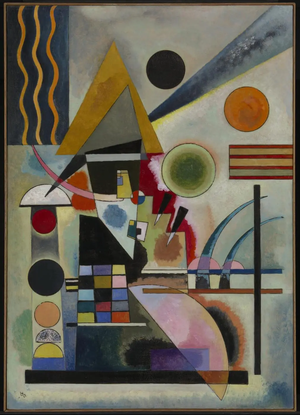 Swinging (Schaukeln) by Wassily Kandinsky, canvas print