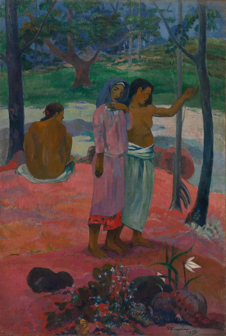 The Call by Paul Gauguin, canvas print