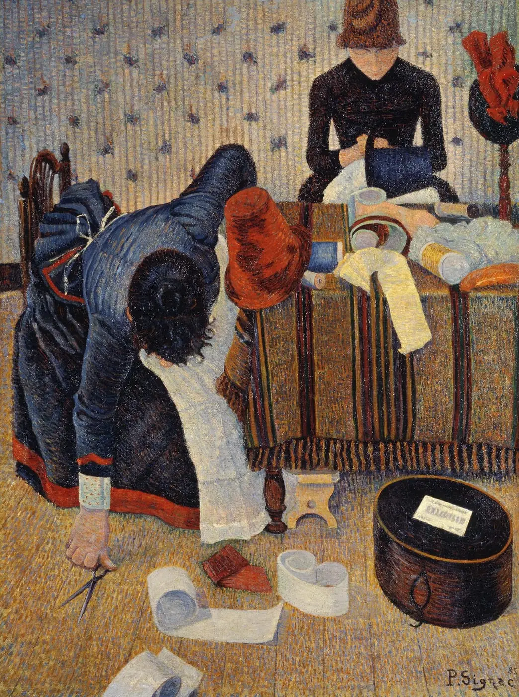 The Milliners by Paul Signac, canvas print
