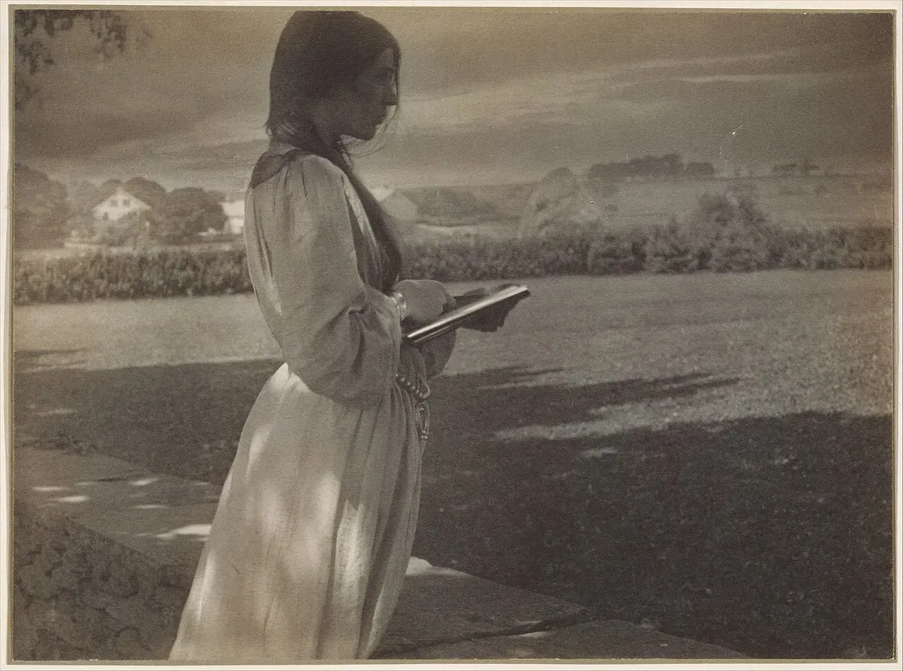 The Sketch by Gertrude Käsebier, canvas print