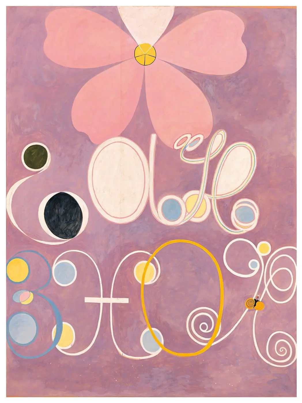 The Ten Largest, No. 5, Adulthood by Hilma af Klint, canvas print