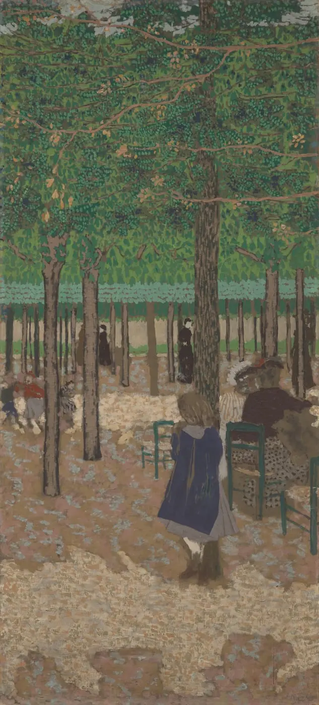 Under the Trees by Édouard Vuillard, canvas print