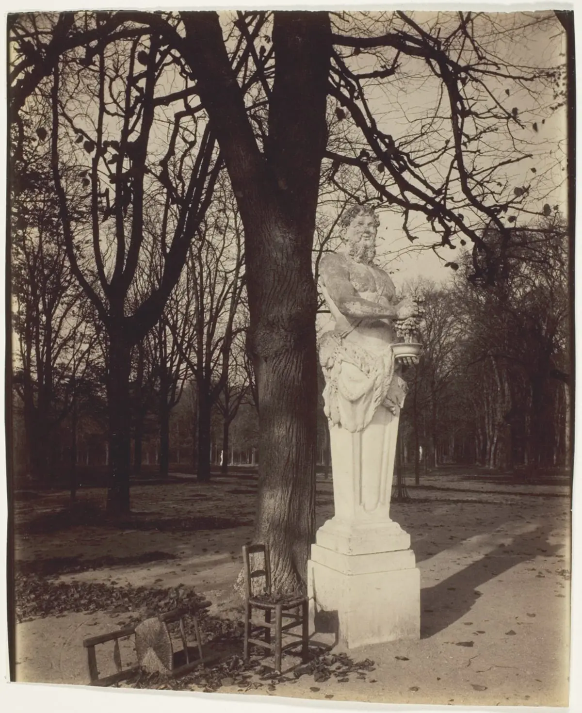 Versailles, Corner of the Park by Eugène Atget, canvas print